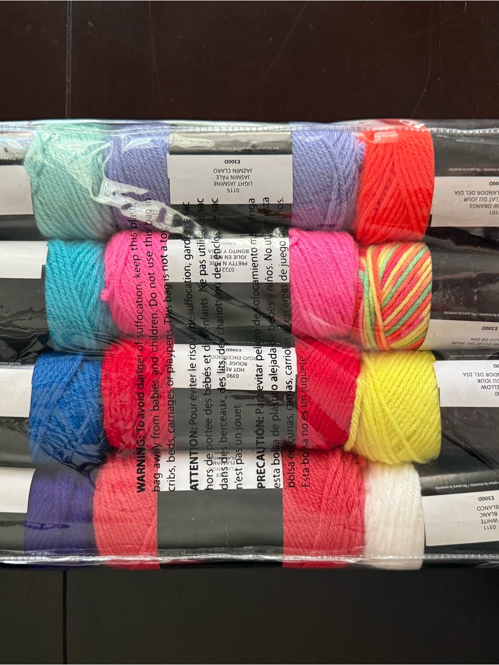 Red Heart Super Saver Multicolor Yarn Bundle - Craft Kit Brights